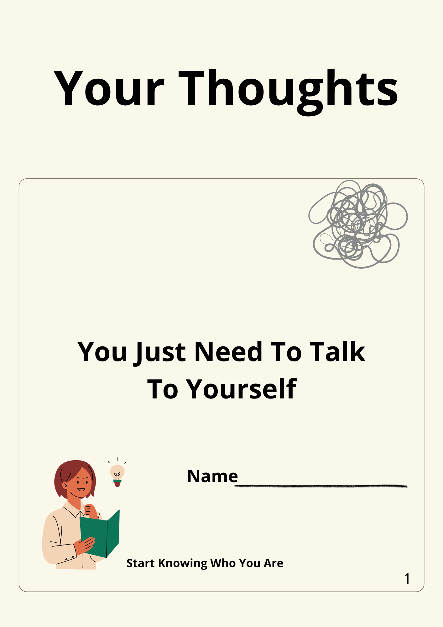 Digital Guided Journal – Self Discovery and Goal Setting – Personal Growth PDF