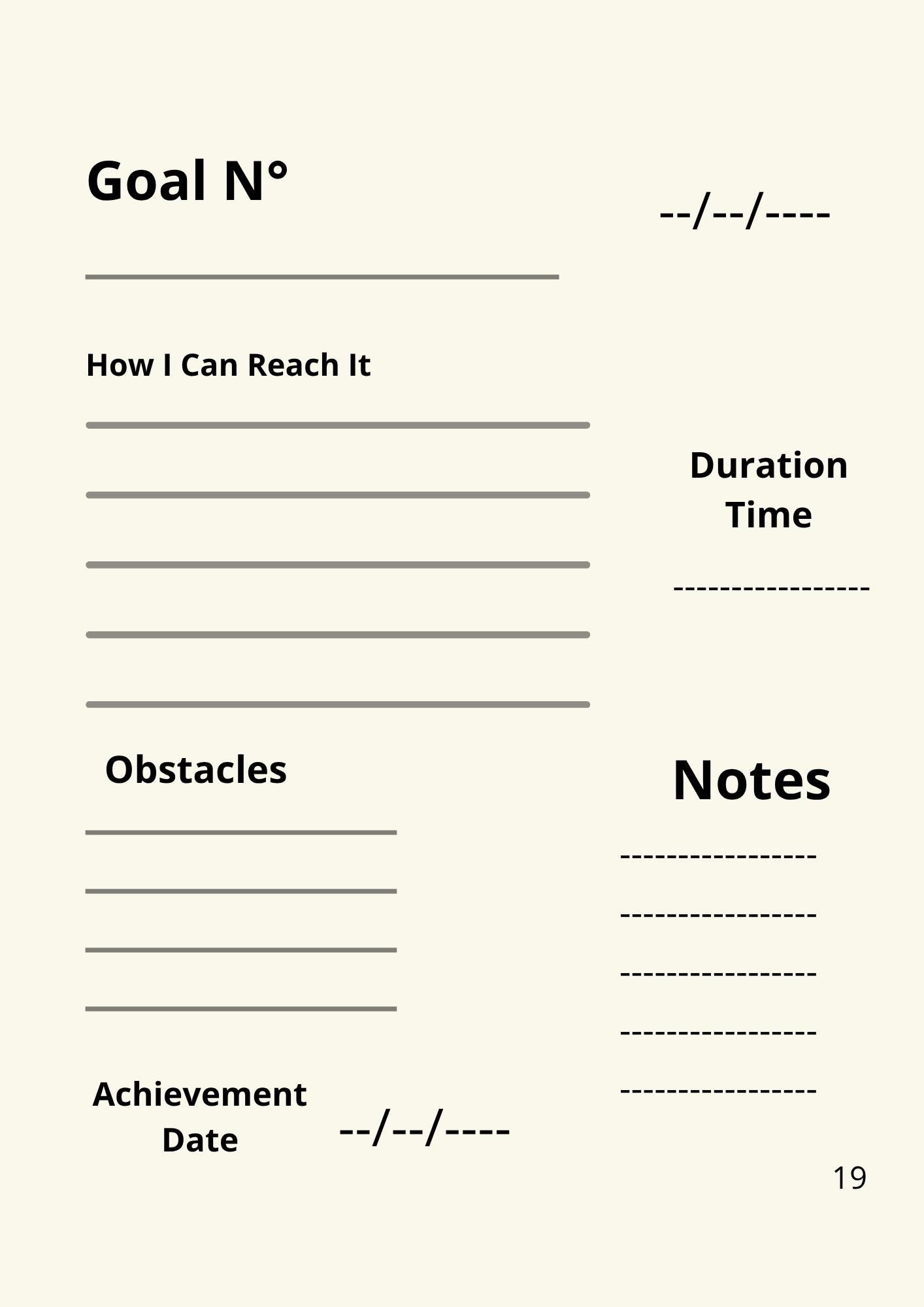 Digital Guided Journal – Self Discovery and Goal Setting – Personal Growth PDF
