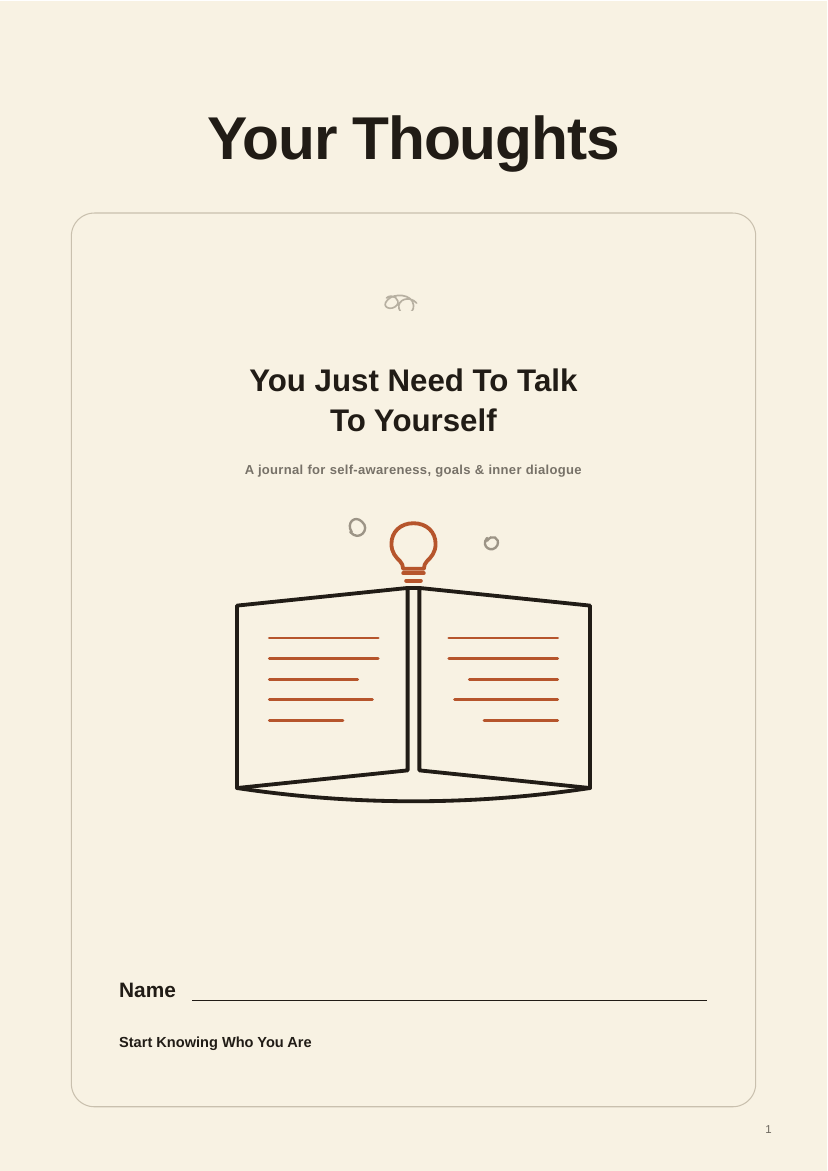 The Clarity Planner - Journal: English Version