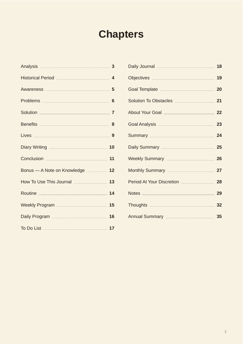 The Clarity Planner - Journal: English Version