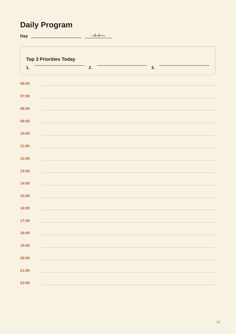 The Clarity Planner - Journal: English Version