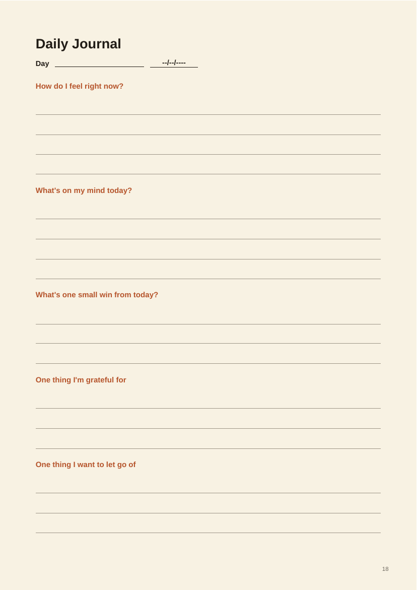 The Clarity Planner - Journal: English Version